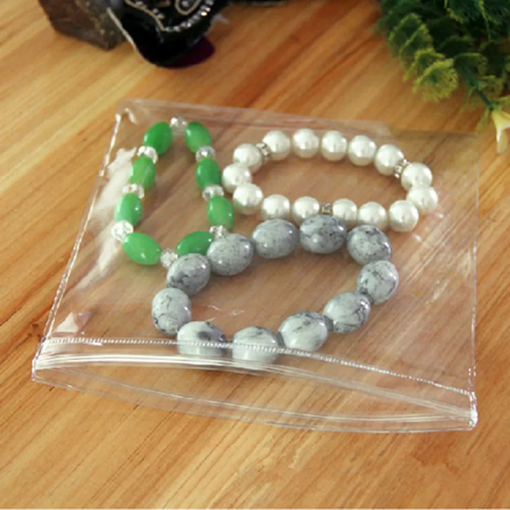 Оптовая продажа 5*7 см пластиковые прозрачные ювелирные изделия из ПВХ