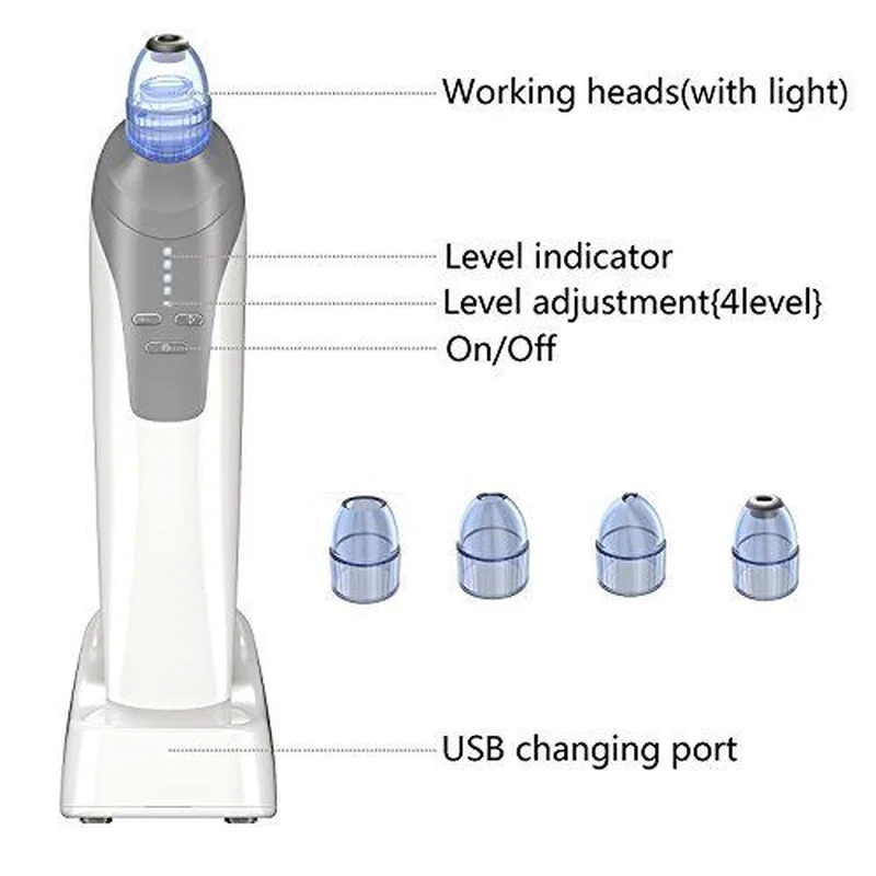 

Diamond Dermabrasion Blackhead Vacuum Cleaner Suction Removal Scar Acne Pore Peeling Face Clean Facial Skin Care Beauty Machine