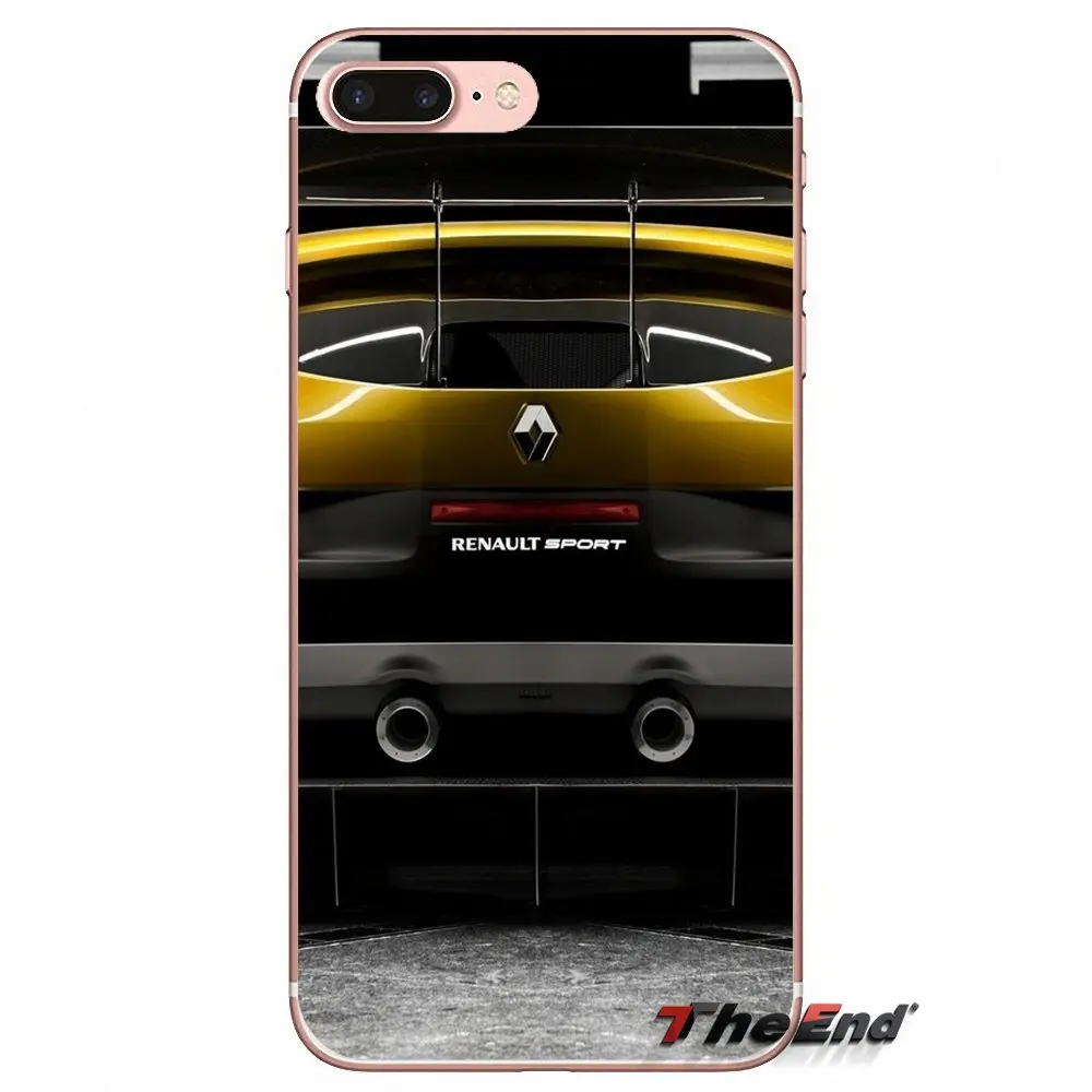 Силиконовый чехол для Renault Concept логотип автомобиля iPhone X 4 4S 5 5S 5C SE 6 6S 7 8 Plus Samsung Galaxy J1