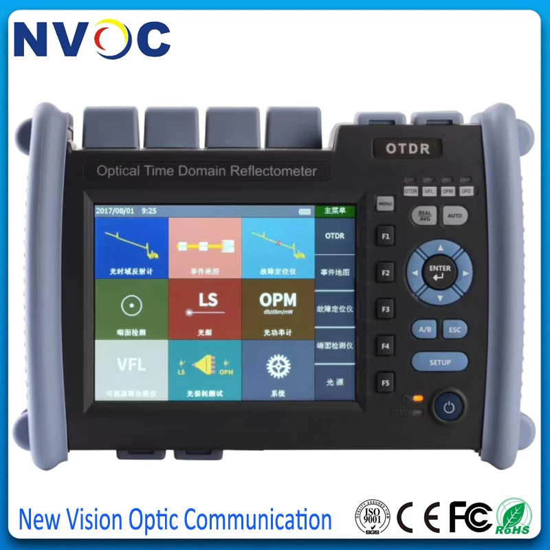 Многофункциональный PON OTDR NK6000 1310/1550/1625 37/35/35dB встроенный волокна светильник источник, NK6000 волокно рефлектометр
