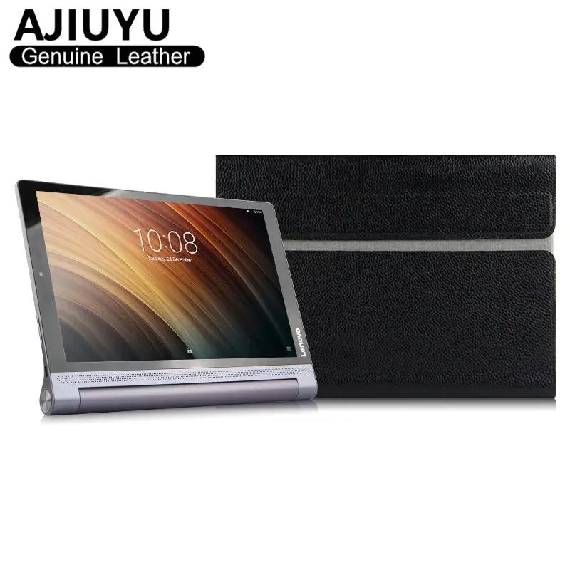 Натуральная кожа для lenovo Yoga Tab 3 10 чехол Обложка Tab3 10 чехол Защитный чехол для планшета YT3-X50M X50L yt3 X50F 10," из воловьей кожи