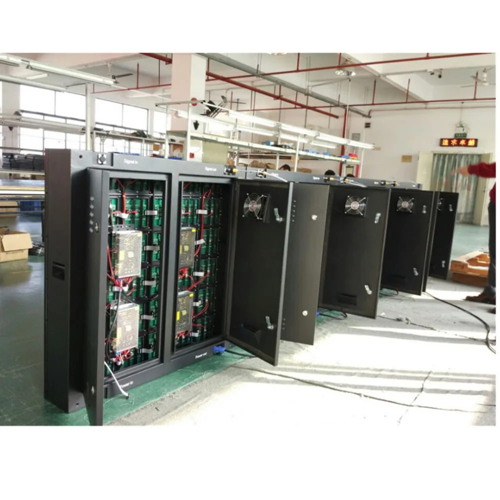 4 шт. 96x96 см P10 панель со светодиодным дисплесветодиодный наружный RGB полноцветный