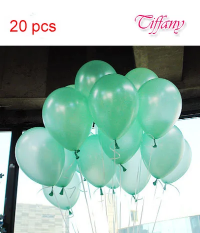 25pcs tiffany 25 шт./лот шарики для свадьбы латекс 10 дюймов утолщение жемчуг красочные воздушные шары на день рождения украшения мяч Дети Детские вечерние шары - Цвет: 25pcs tiffany