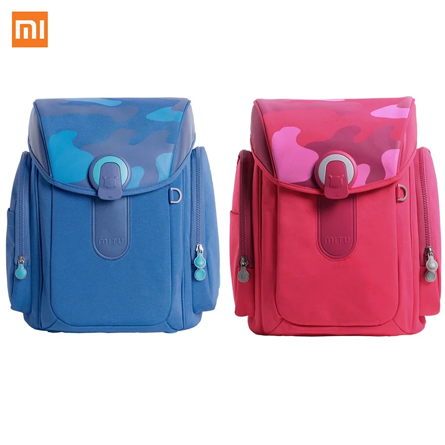 Xiaomi сумка для ночного видения 13L водонепроницаемые детские школьные сумки для студентов декомпрессионные спинномозговые грязеотталкивающие детские сумки для книг 1-3-6