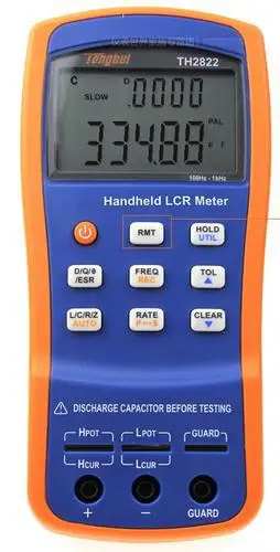 

TH2822C Handheld LCR Meter counts/Accuracy 0.25%/100Hz,120Hz,1kHz,10kHz,100kHz