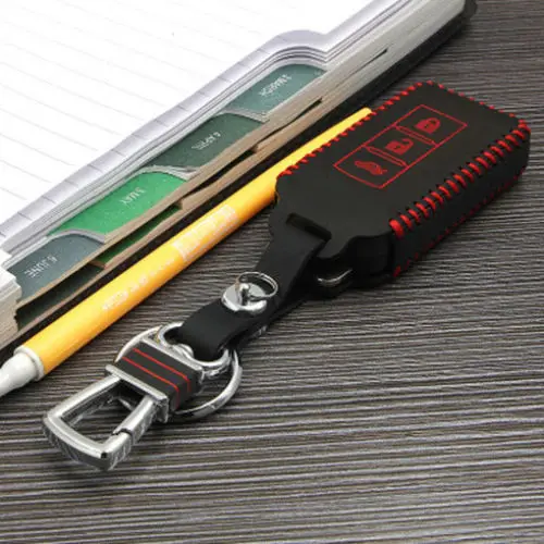 or Mitsubishi Pajero/ASX Remote key Case Cover Bag Holder High Quality leatherListed for charity |