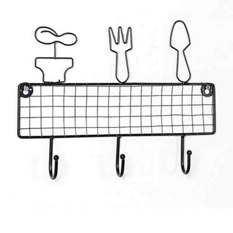

Hot Sale Decorative Wall Hooks for clothes key holder towel hanger storage rack home organizer
