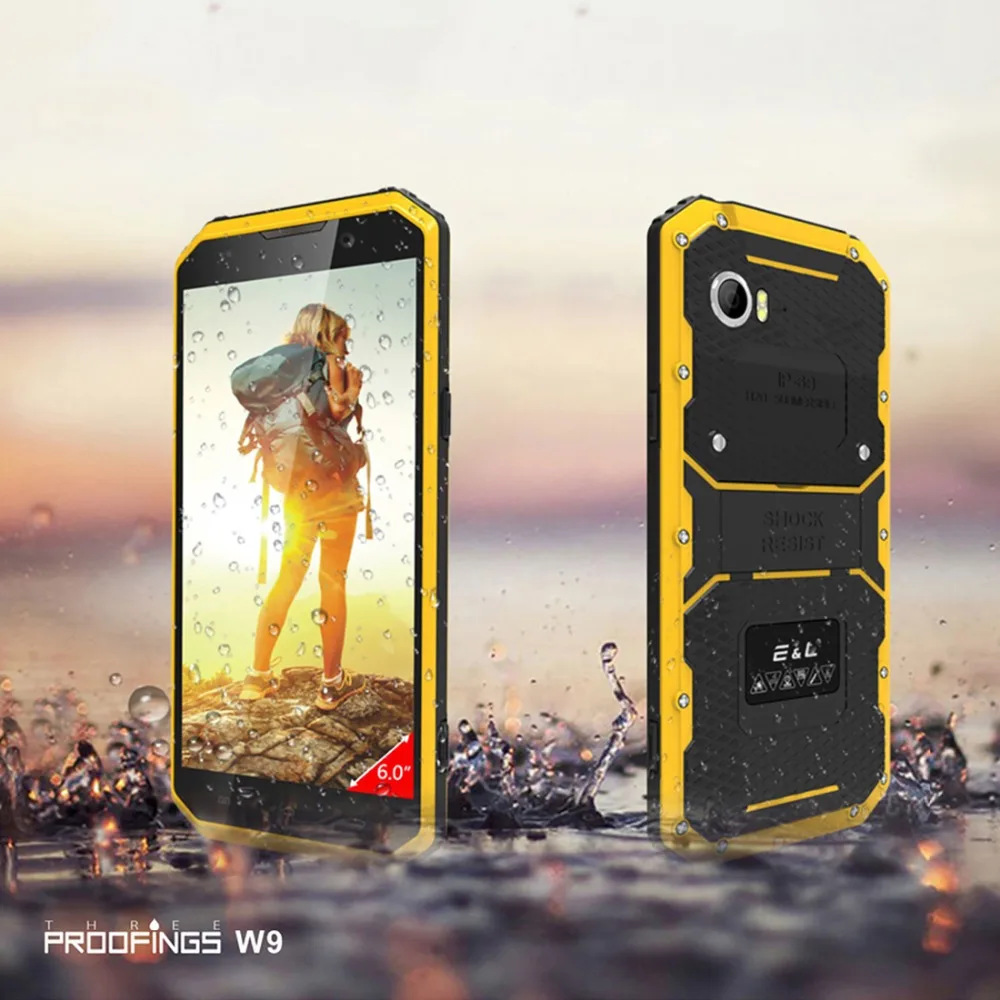 E & L EL W9 смартфон с 6 дюймовым дисплеем восьмиядерным процессором MTK6753 Android 5 1 ОЗУ 2