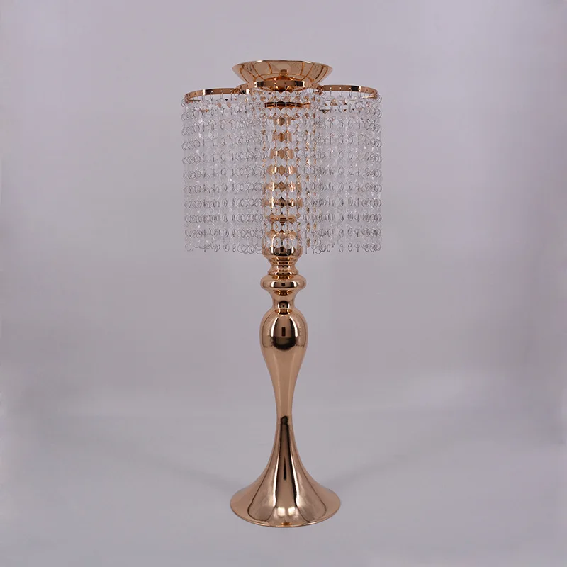 68 см золотое свадебное Хрустальное орнаментальное украшение в середине потолка