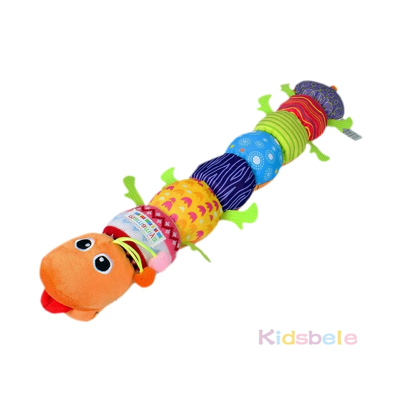 

Baby Soft Toys Musical Caterpillar Plush Newborn Educational Toys Rattles Kids Baby Bell Toys Toddler Infant Crib Stroller Toy