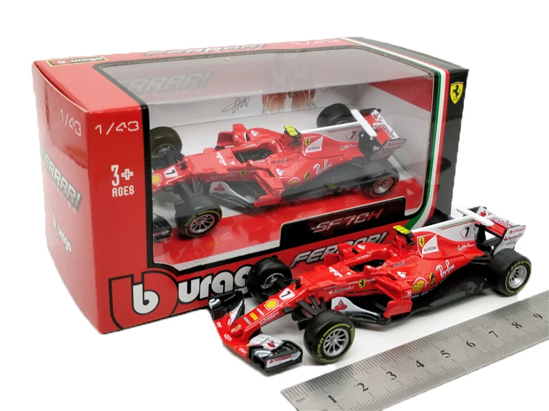 BBurago F1 весы 1:43 RedBull AMG W05 W07 SF71H SF70H SF16 RB13 RB14 RB15 SF90 литья под давлением гоночный автомобиль модель Машинки Игрушки