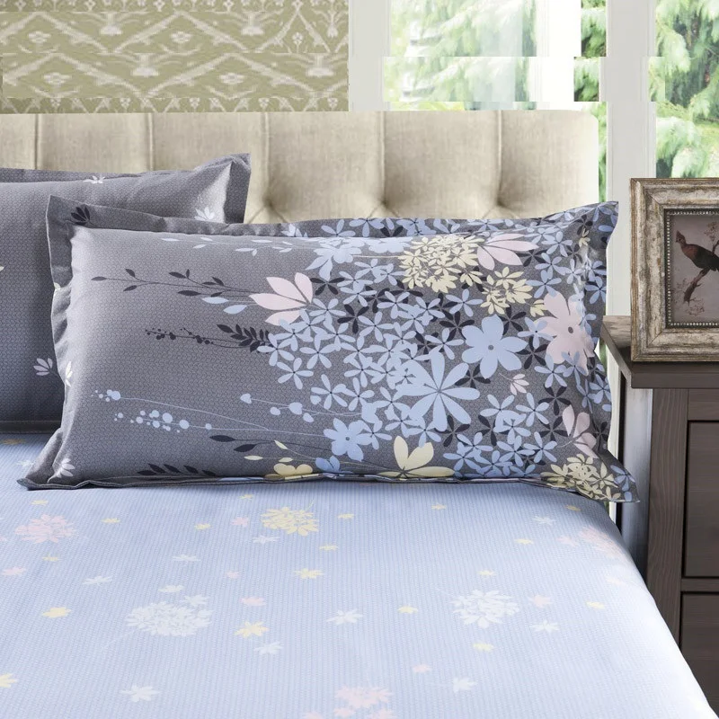 Pillowcase-12 Лист один Pillowe чехол 48x74 см печать Подушка Чехол Funda de almohada - Цвет: Pillowcase-12