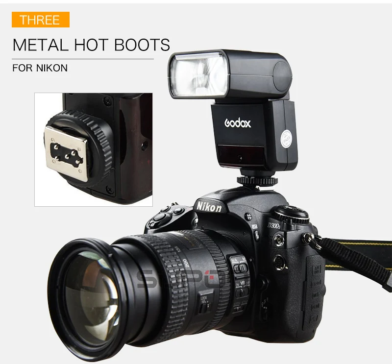 Godox TT350 Вспышка Speedlite TT350N ttl HSS1/8000 S GN36 камера флэш карманные фонари TT350-N+ X1T-N для Nikon