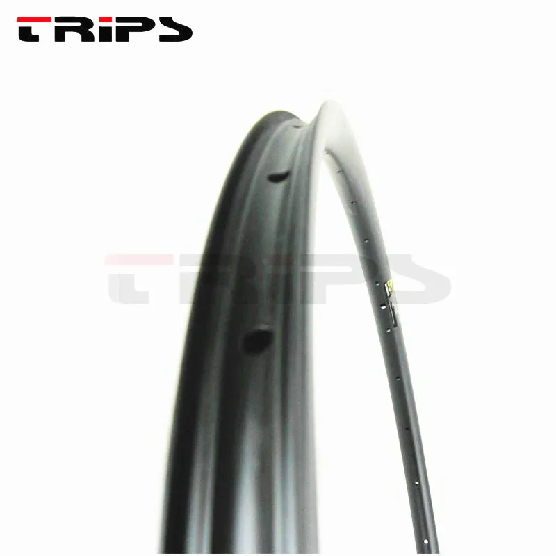 TRIPS super ligth 265g только карбоновые 27,5 обода 27 мм бескамерные карбоновые диски 650B XC mtb велосипедные обода карбоновые клинчер T800 27,5 er обода