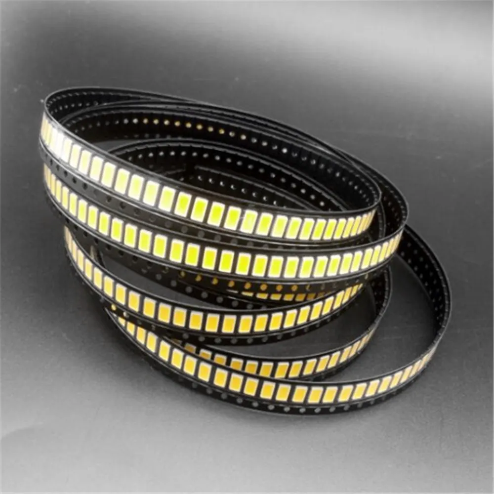 100 шт. SMD LED Chip 5730 5630 теплый белый 3000K 0 5 W ультра яркая поверхность крепление SMT