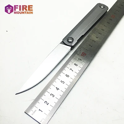 BMT Zebra MS2 тактический складной нож 9Cr18Mov лезвие стальная ручка StoneWash нож охотничьи Карманные Ножи карманные ИНСТРУМЕНТЫ EDC - Цвет: Silver