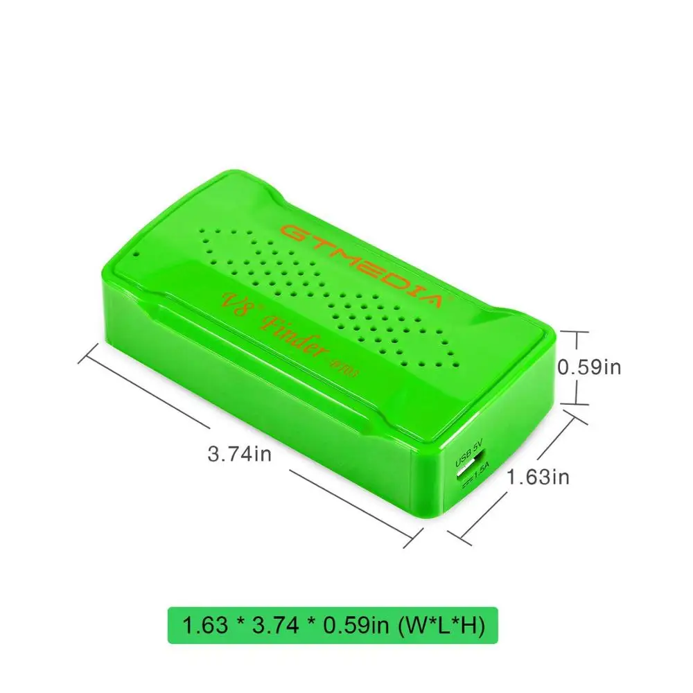 GTMEDIA мини спутниковый искатель Bluetooth DVB S2 V8 прибор обнаружения BT03 Satfinder