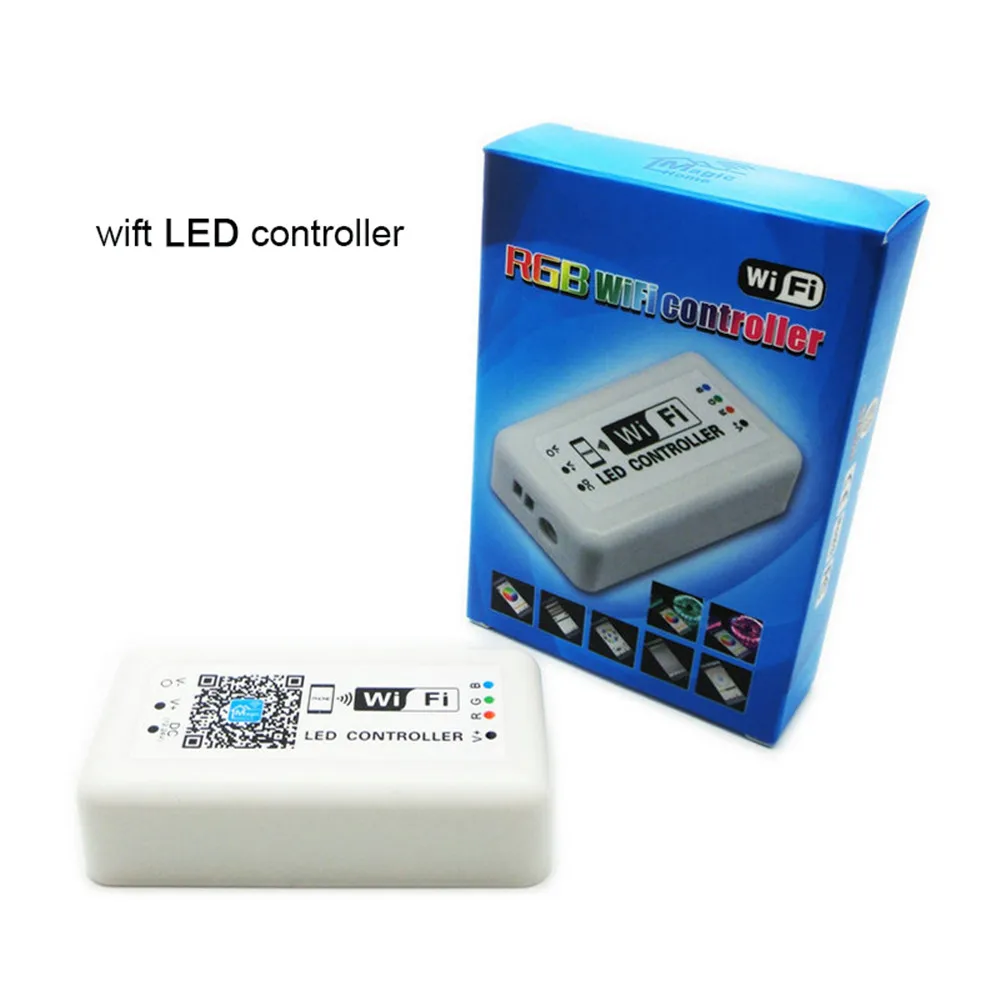 Беспроводной контроллер светодиодной ленты Wi Fi RGB DC7.5 24 В для iOS iPhone iPad Android