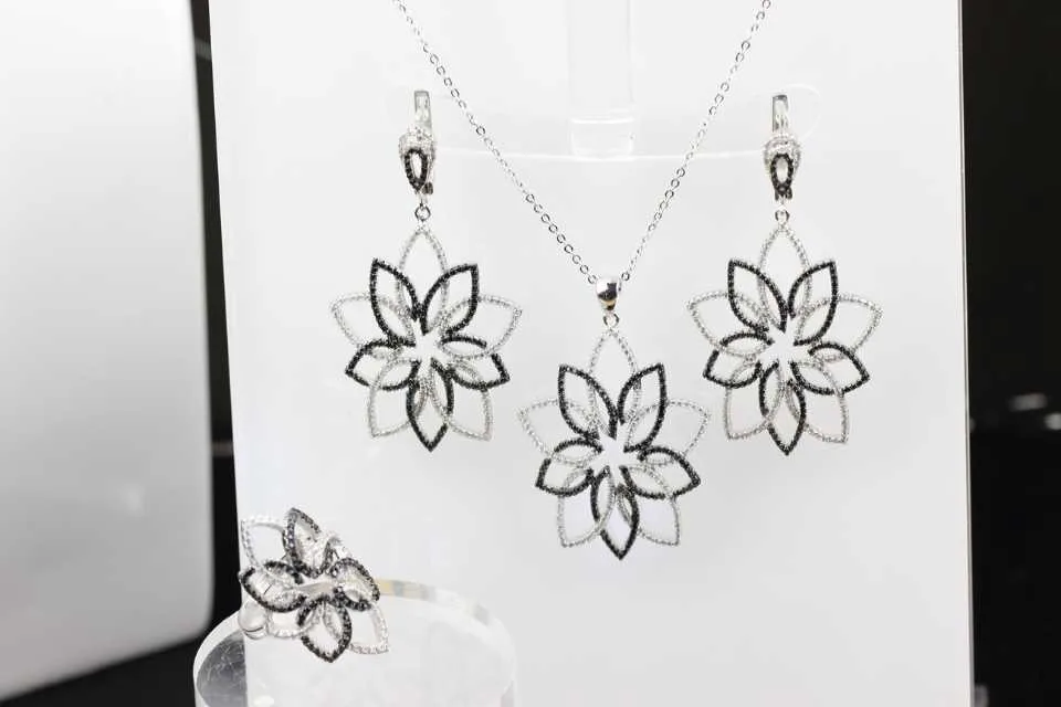 sheep Europe style fashion Mosaic shine 925 Sterling Silver Wedding Party Earrings High Quality Jewelry only earrings XB131 | Украшения и