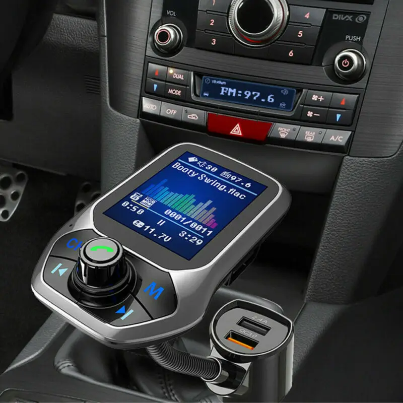 Bluetooth автомобильный fm-передатчик MP3-плеер Hands free радио адаптер Комплект USB