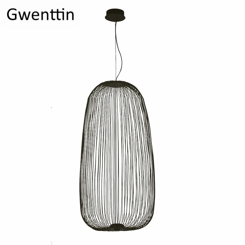 Foscarini спицы 1/2 подвесные светильники современный светодиодный подвесной светильник Лофт промышленная птица подвесная клеть светильник домашний декор светильники