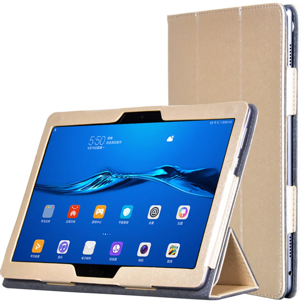 Чехол для Huawei MediaPad M3 Lite 10 женский модный складной чехол подставка из