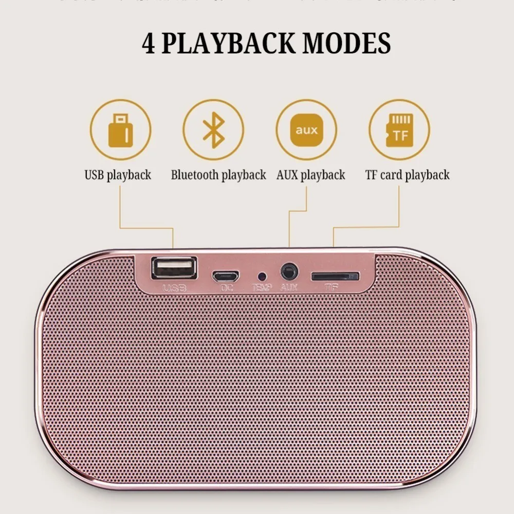 Светодиодный Bluetooth зеркальный будильник часы цифровой настольные Пробуждение