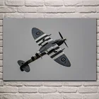 WW2 летательная кружка, британский боец, фотография, украшение для дома и гостиной для спальни KH971