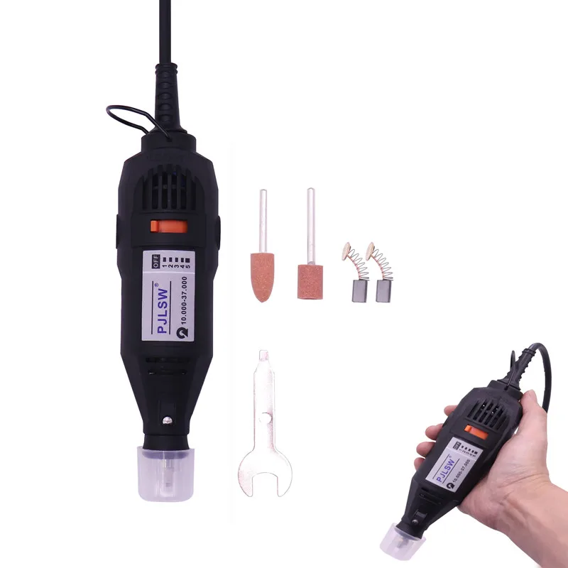 Высокое качество 220 В/110 В 180 Вт (стиль Dremel) Электрический вращающийся инструмент с