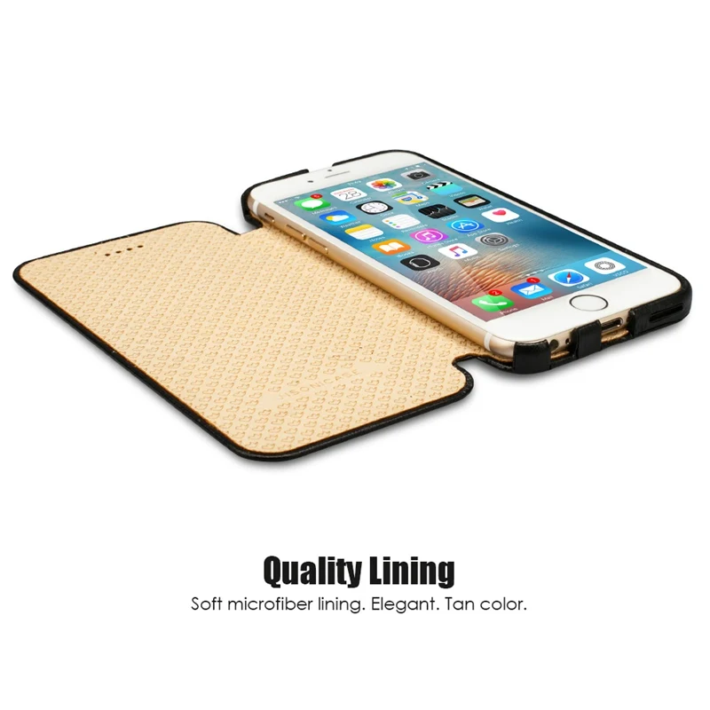 Jisoncase Чехол-книжка для iPhone 6 Plus из искусственной кожи, роскошный чехол-книжка с подставкой для iPhone 6S Plus, чехол-книжка для Apple, 5,5 дюймов