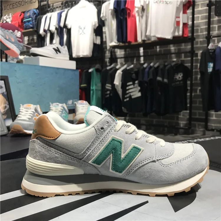New Balance 574 женская обувь модные кроссовки для бега кроссовки для отдыха NB574 Wl574bca/bcb/bcc