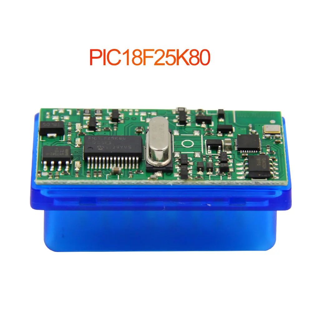 blue-bt OBD2 elm327 V1.5 PIC18F25K80 obd2 сканер для автомобилей ELM327 bluetooth адаптер автомобильный диагностический сканер - Цвет: blue-bt