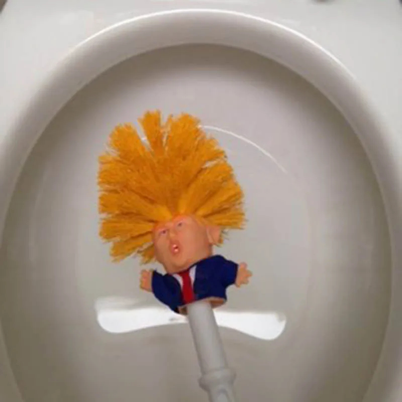 Держатель для туалетной щетки WC Borstel Donald Trump оригинальная туалетная щетка делает