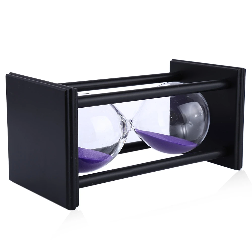 30 минут красочные Песочные часы Таймер деревянная рамка украшения для дома