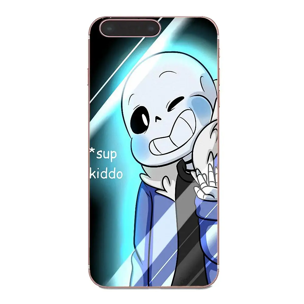 Мягкий резиновый чехол для телефона Undertale Sans на заказ Xiaomi Redmi Note 2 3 3S 4 4A 4X 5 5A 6 6A Pro