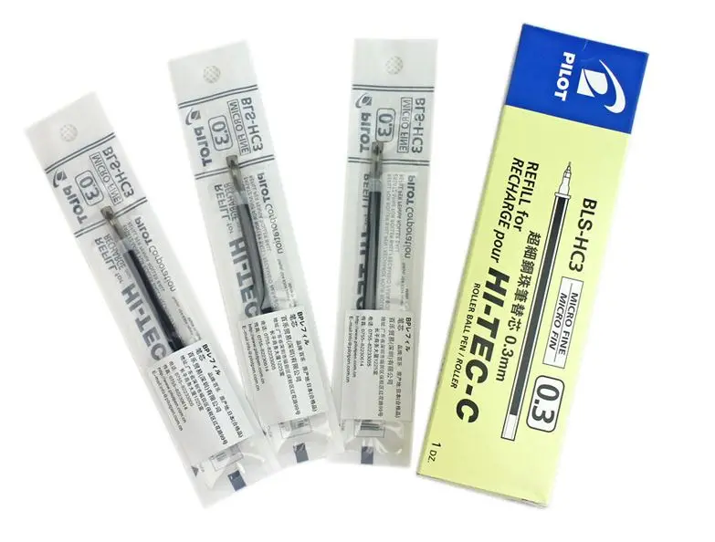 POILT BLS-HC3 гель картридж для ручки 0,3 мм для HI-TEC-C BLLH-20C3 ручка заправка Япония