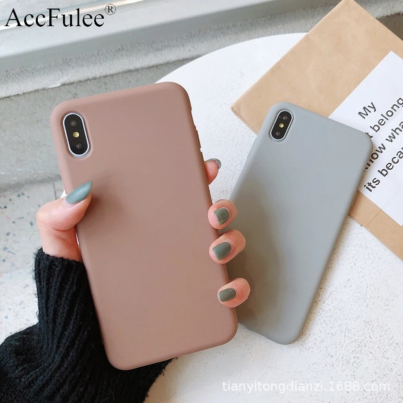 Ультратонкий однотонный чехол s для huawei Honor 6X 6A 6C 7X7 S 7A 7C 8 Lite 8A Pro 8C 8S 8X Max Мягкий ТПУ чехол для телефона