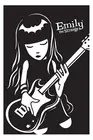 Эмили странная бас гитара Шелковый плакат декоративной живописи 24X36INCH
