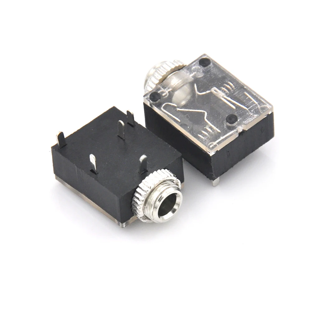 10pcs/lot 5 Pin PCB Mount Female 3.5mm Stereo Jack Socket Connector Headphone | Обустройство дома