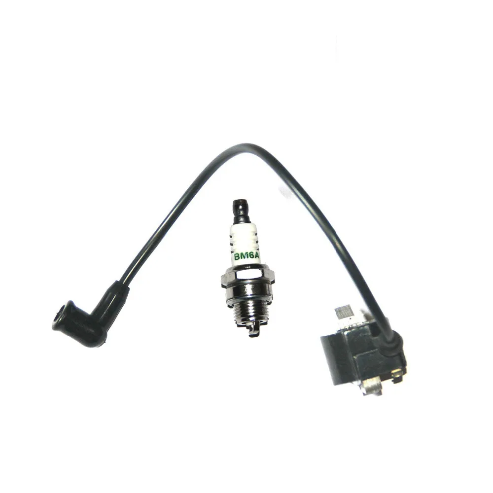 Модуль катушки зажигания с свечой для бензопилы Makita DCS6000i DCS6800i PN 030143040|Детали