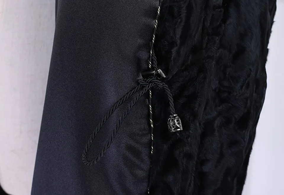 Новинка г.; Karakul; шуба из овечьей шерсти; настоящая шапка