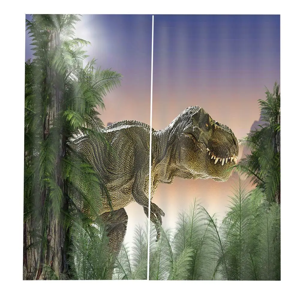 Роскошные занавески 3D затемняющие Оконные Занавески для гостиной Мультяшные