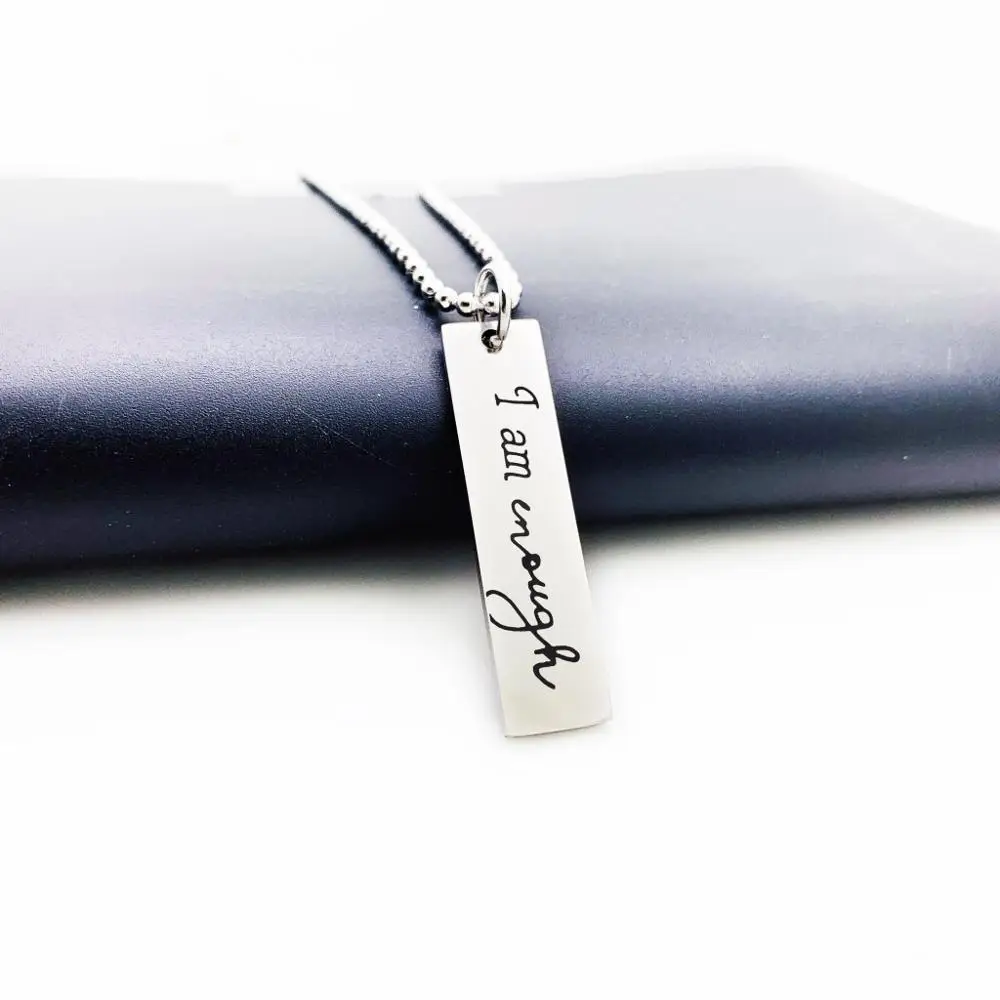 Брелок с подвеской в виде буквы из нержавеющей стали | Украшения и аксессуары