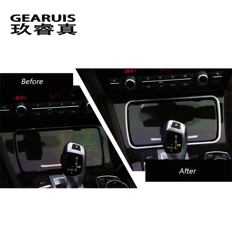 Декоративная рамка обшивка наклейка накладка из нержавеющей стали для BMW 5 серии