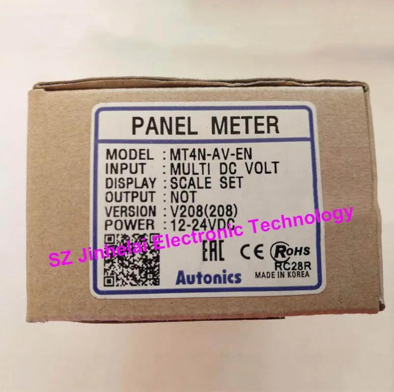 

New and original MT4N-AV-EN Autonics PANEL METER