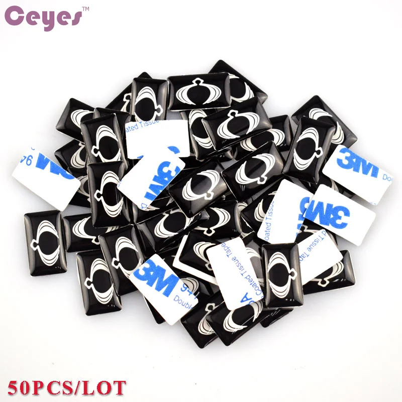 CEYES маленький декоративный значок для автостайлинга автомобиля рулевое колесо