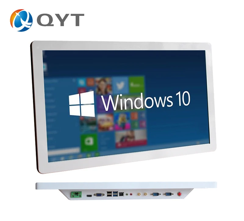 Intel Core i5 3337u промышленный компьютер Win10 безвентиляторная панель PC 1920*1080minipc все в одном 4* USB 2* RS232