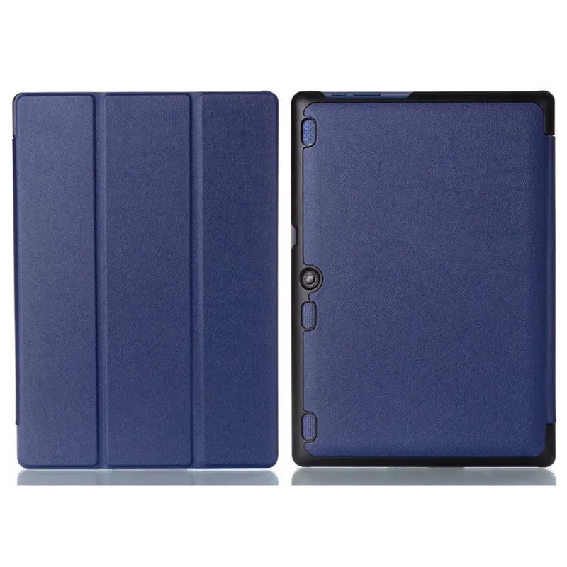 Чехол для lenovo Tab2 A10-70L/F A10-30 X30F из искусственной кожи Coque чехол для lenovo TAB 3 10 бизнес(TB3-X70F) 10," чехол для планшета - Цвет: Dark Bule