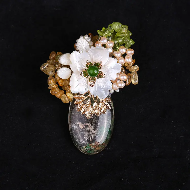 Модные Роскошные туфли с кисточками 100% натуральный пресноводный жемчуг корсаж