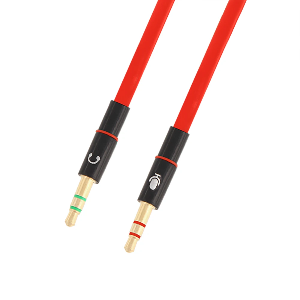 Разъем для наушников 3 5 мм адаптер аудиокабель провод микрофона к ноутбуку ПК